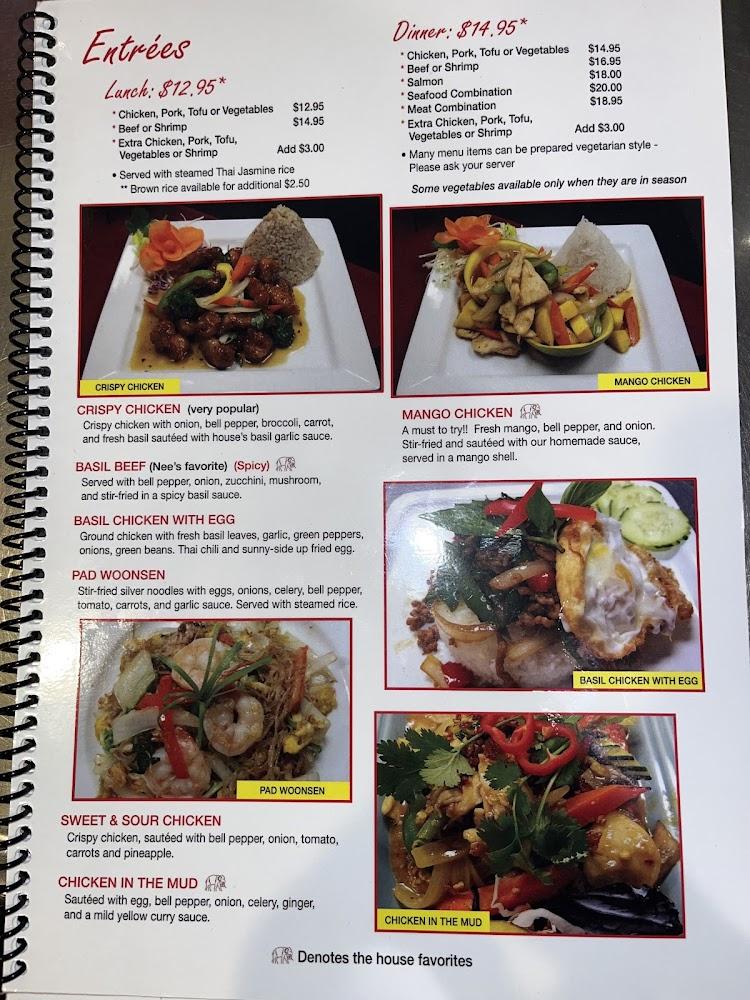 Suwannee Thai Cuisine Menu image 2